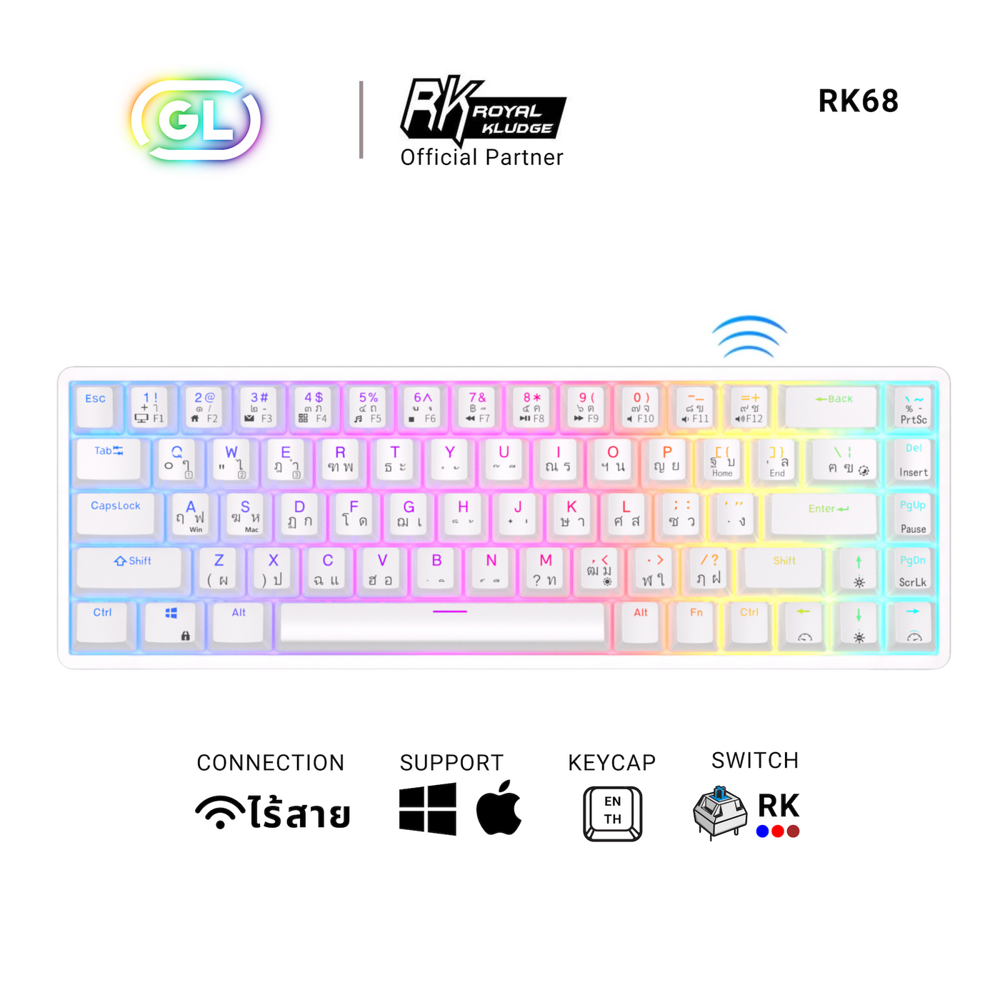 RK68 Mechanic Keyboard